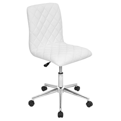 LumiSource Caviar Height Adjustable Office Chair with Swivel-2