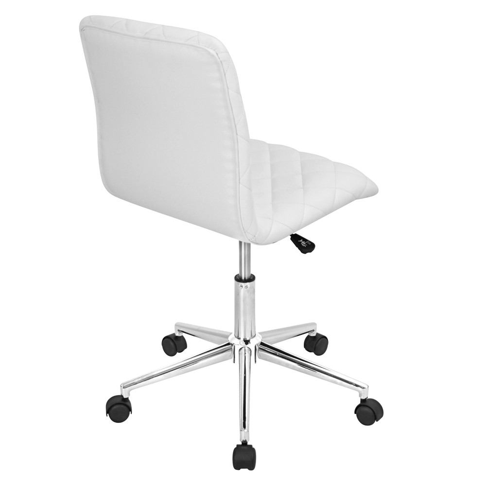 LumiSource Caviar Height Adjustable Office Chair with Swivel-10