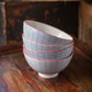 Diamond Pattern Ceramic Bowl Set of 4 by Vagabond Vintage | Modishstore | Decorative Bowls-5