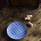 Blue and White Round Plate Set of 4 By Vagabond Vintage | Modishstore | Dinnerware-4