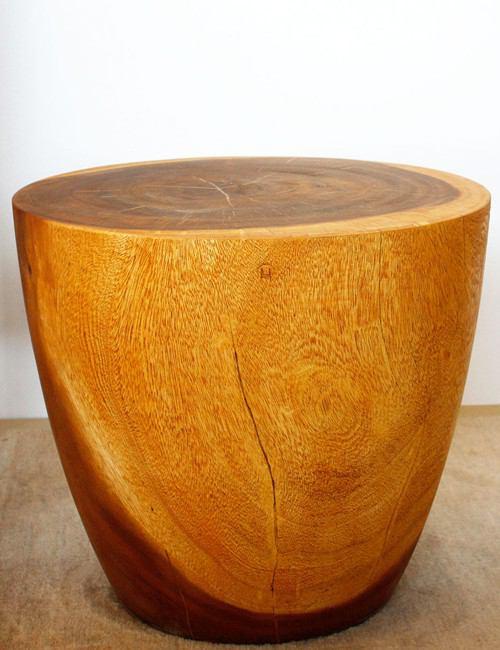 Strata Furniture Oval Drum Table in Oak
