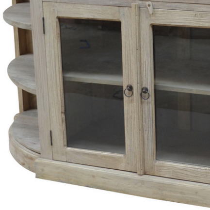 A&B Home Durian Cabinet With Open Shelves - 2