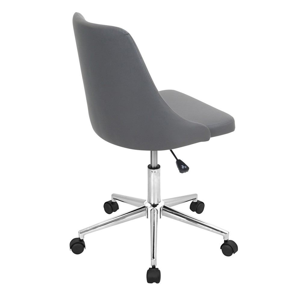 LumiSource Marche Height Adjustable Office Chair with Swivel-11
