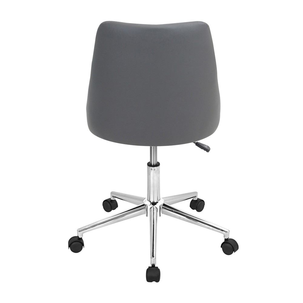 LumiSource Marche Height Adjustable Office Chair with Swivel-12
