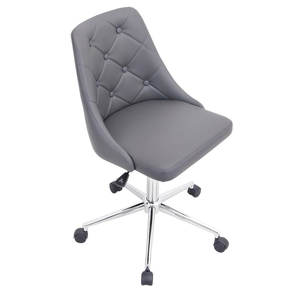 LumiSource Marche Height Adjustable Office Chair with Swivel-14