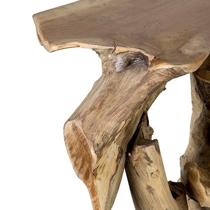 Natura Recycled Teakwood Root Table by Jeffan | Accent Tables | Modishstore - 3