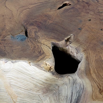 Natura Recycled Teakwood Root Table by Jeffan | Accent Tables | Modishstore - 4