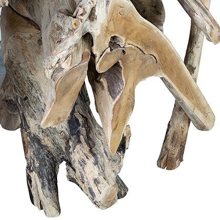 Natura Recycled Teakwood Root Table by Jeffan | Accent Tables | Modishstore - 5