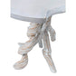 Roell teak top side table with natural root base by Jeffan | Side Tables | Modishstore - 2
