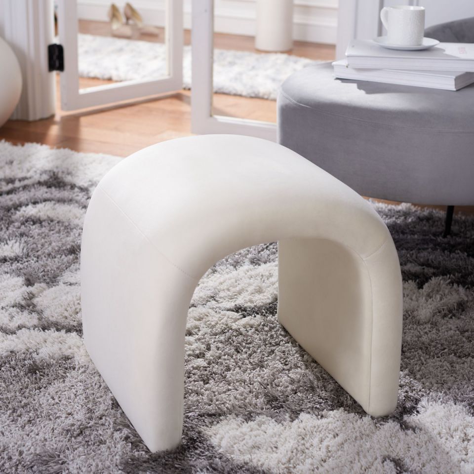 Safavieh Kibo Ottoman | Ottomans | Modishstore - 2