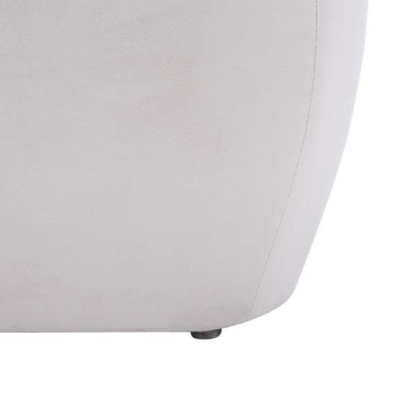 Safavieh Whitley Rectangular Ottoman - Greige | Ottomans | Modishstore - 2