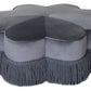 Safavieh Tanith Flower Ottoman | Ottomans | Modishstore - 1