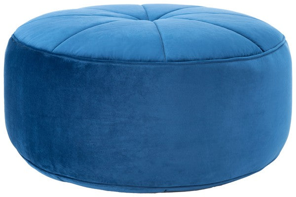 Safavieh Amais Round Ottoman | Ottomans | Modishstore - 1