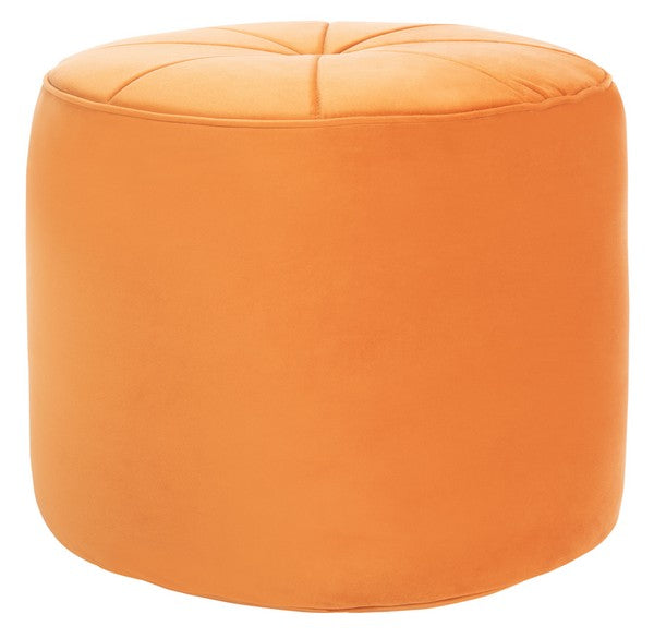 Safavieh Hawkem Cylinder Ottoman | Ottomans | Modishstore - 1