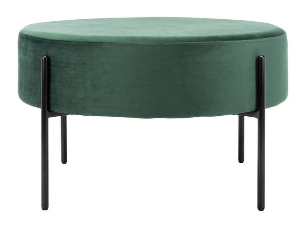 Safavieh Lisbon Round Cocktail Ottoman | Ottomans | Modishstore - 1