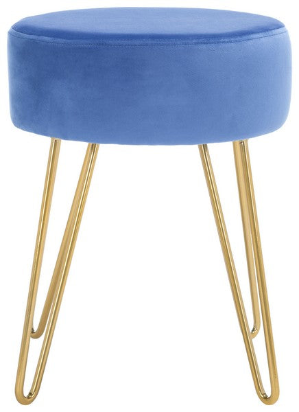 Safavieh Abrea Round Ottoman | Outdoor Ottomans | Modishstore - 1