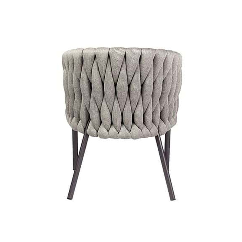 (LS) Mason Outdoor Fabric Aluminum Chair by Jeffan | Outdoor Chairs | Modishstore - 2