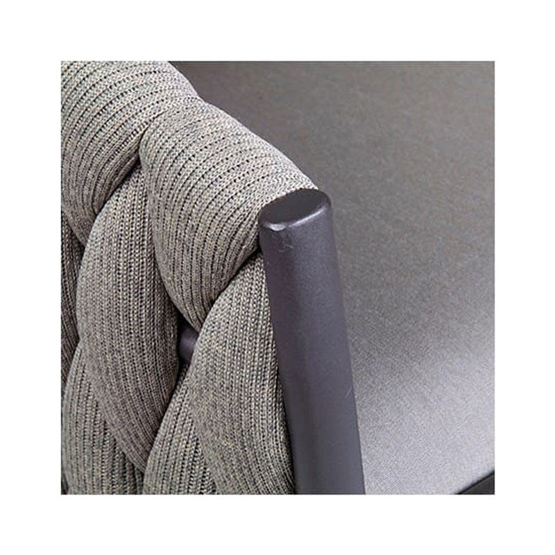 (LS) Mason Outdoor Fabric Aluminum Chair by Jeffan | Outdoor Chairs | Modishstore - 5