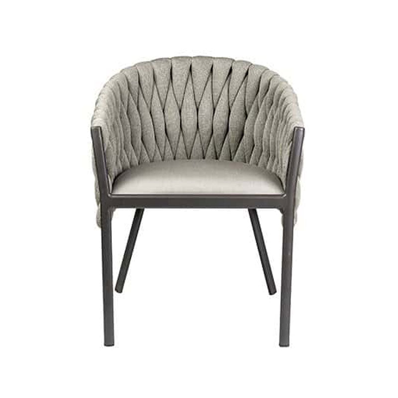 (LS) Mason Outdoor Fabric Aluminum Chair by Jeffan | Outdoor Chairs | Modishstore