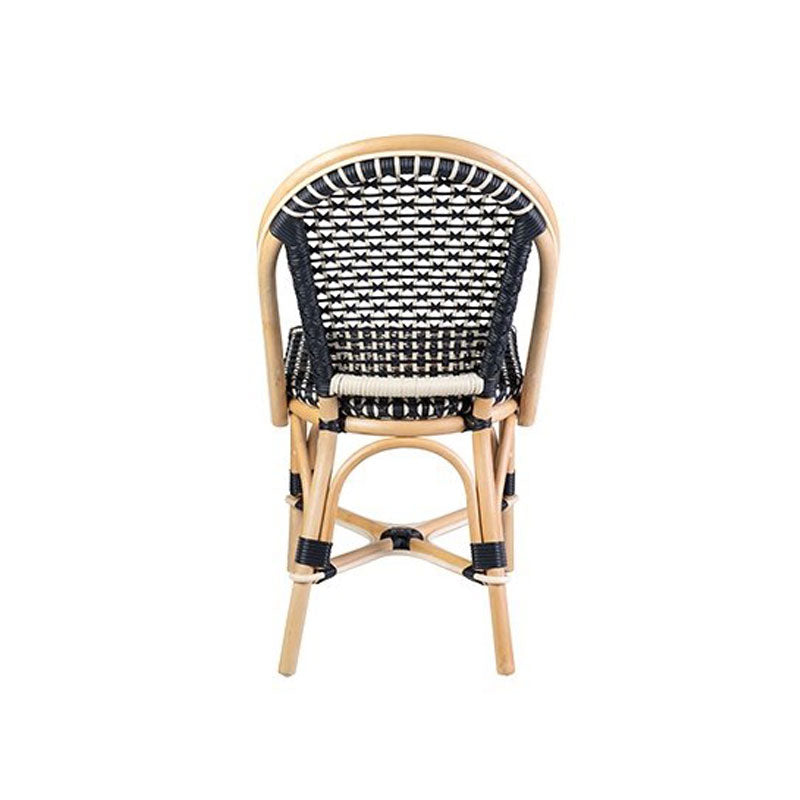 Outdoor Rattan, Polypeel Camelot Bistro Chair with Synthetic Wicker Set of 2 by Jeffan | Outdoor Chairs | Modishstore - 9