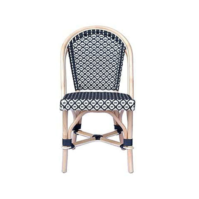 Outdoor Rattan, Polypeel Camelot Bistro Chair with Synthetic Wicker Set of 2 by Jeffan | Outdoor Chairs | Modishstore - 8