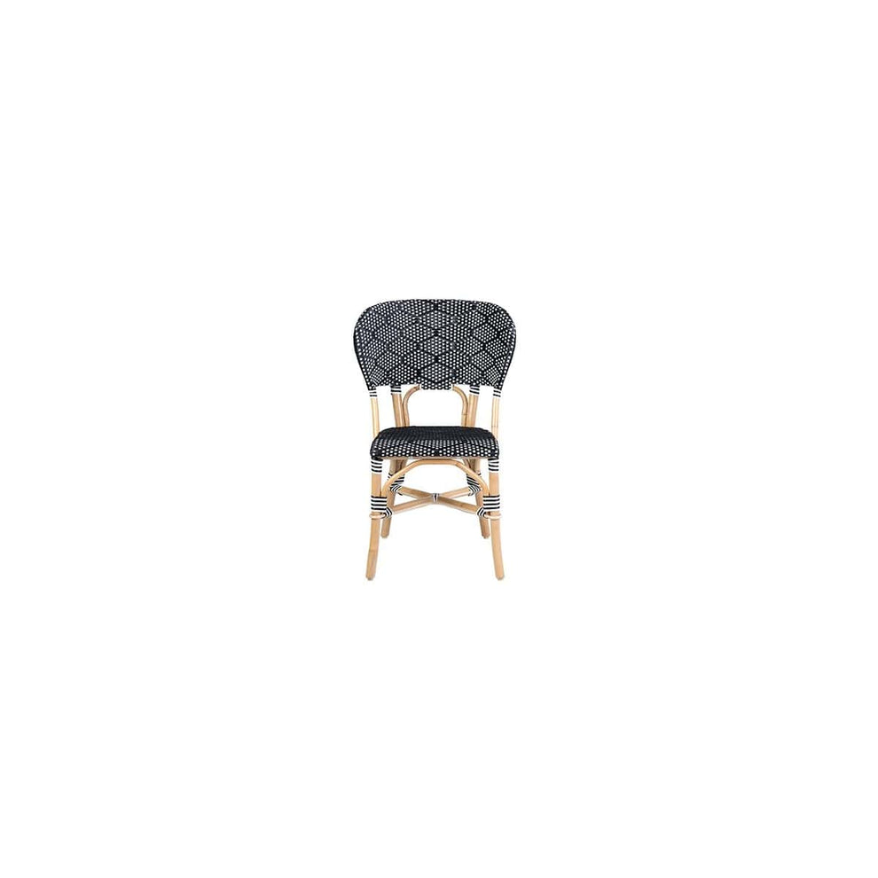 Flamenco Outdoor Rattan/Ploypeel Bistro Dining Chair Set of 2 by Jeffan | Outdoor Chairs | Modishstore - 8