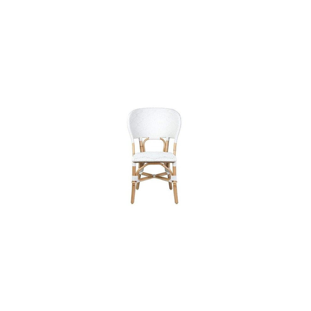 Flamenco Outdoor Rattan/Ploypeel Bistro Dining Chair Set of 2 by Jeffan | Outdoor Chairs | Modishstore - 15