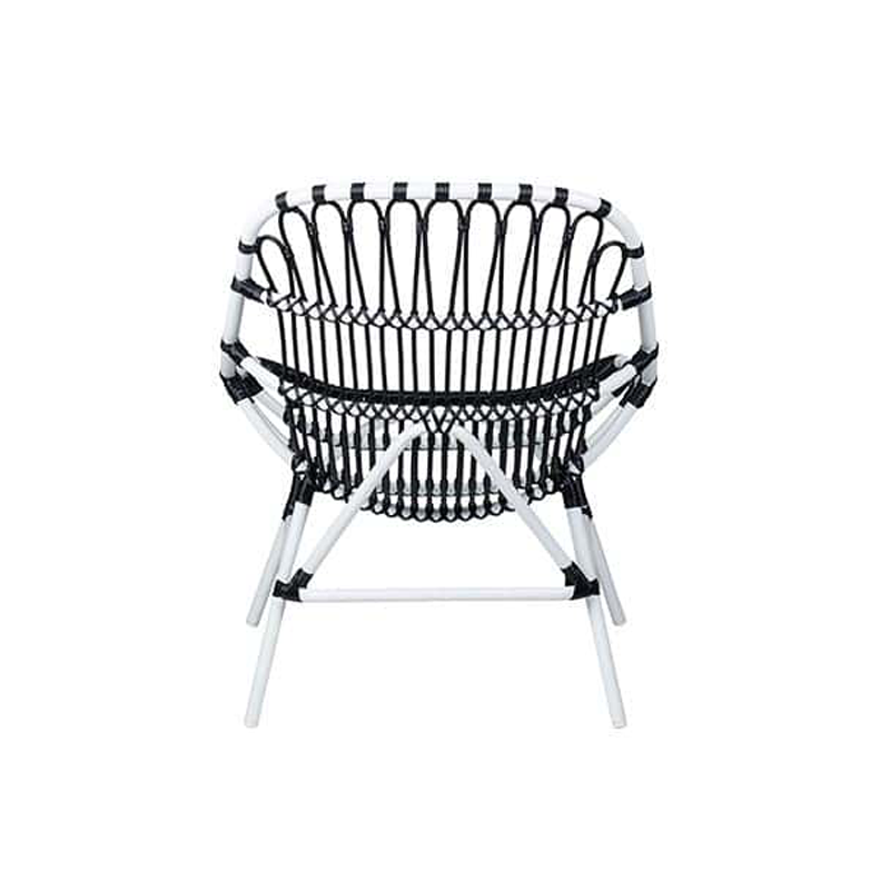 St. John outdoor chair (powdercoated frame and synthetic rattan) by Jeffan | Outdoor Chairs | Modishstore - 2
