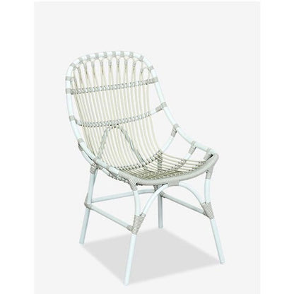 St. John outdoor chair (powdercoated frame and synthetic rattan) by Jeffan | Outdoor Chairs | Modishstore - 8