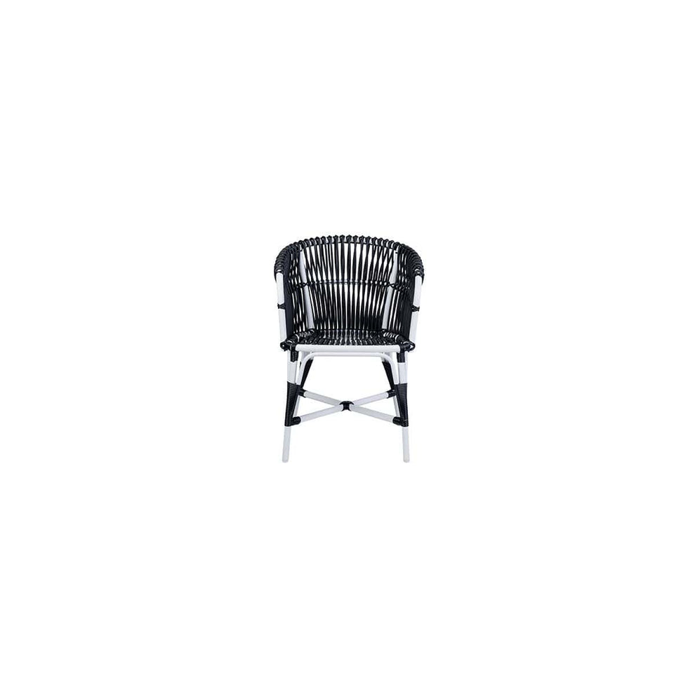 St. Martin Outdoor Round Rattan Synthetic Back Occasional Chair by Jeffan | Outdoor Chairs | Modishstore - 8