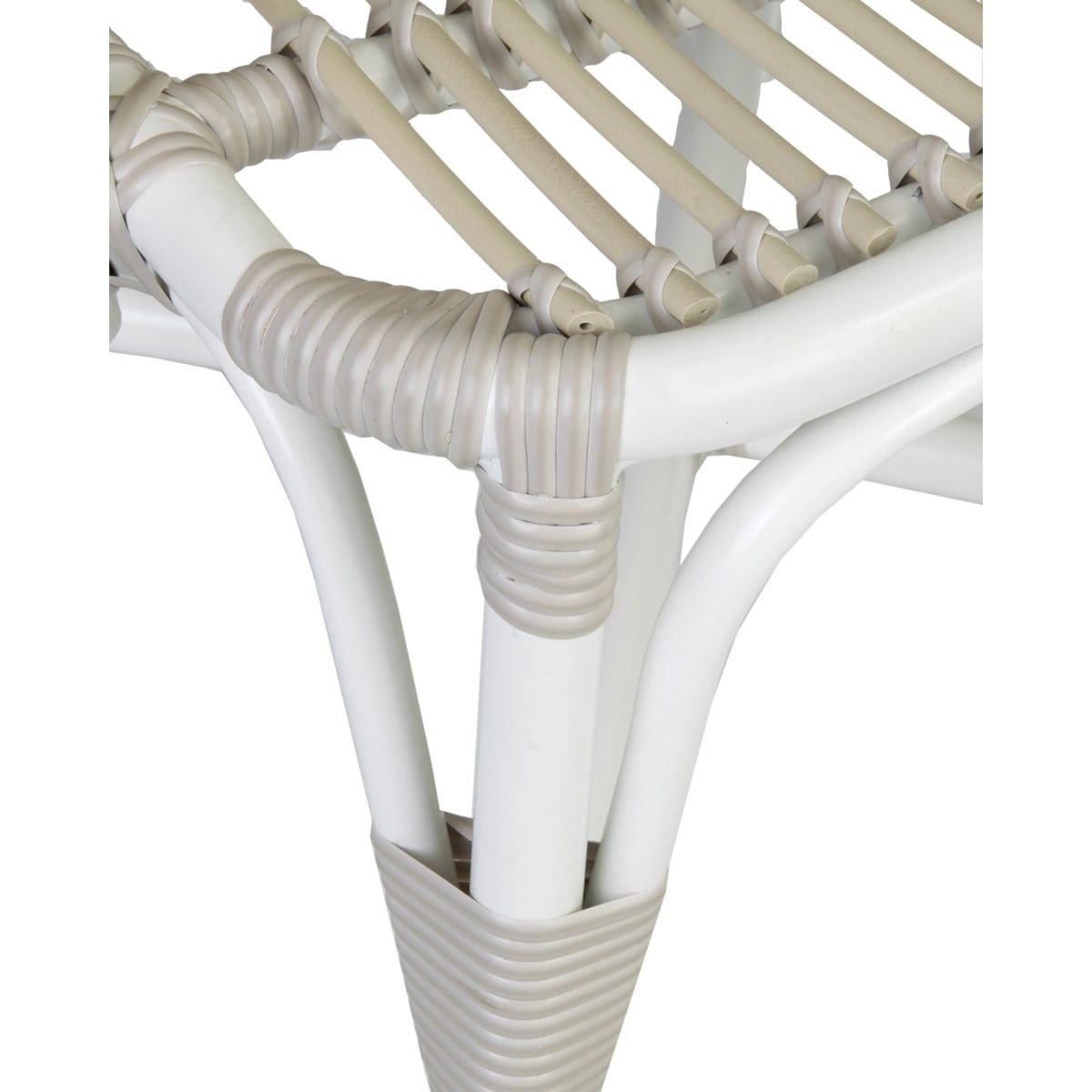 St. Martin Outdoor Round Rattan Synthetic Back Occasional Chair by Jeffan | Outdoor Chairs | Modishstore - 4