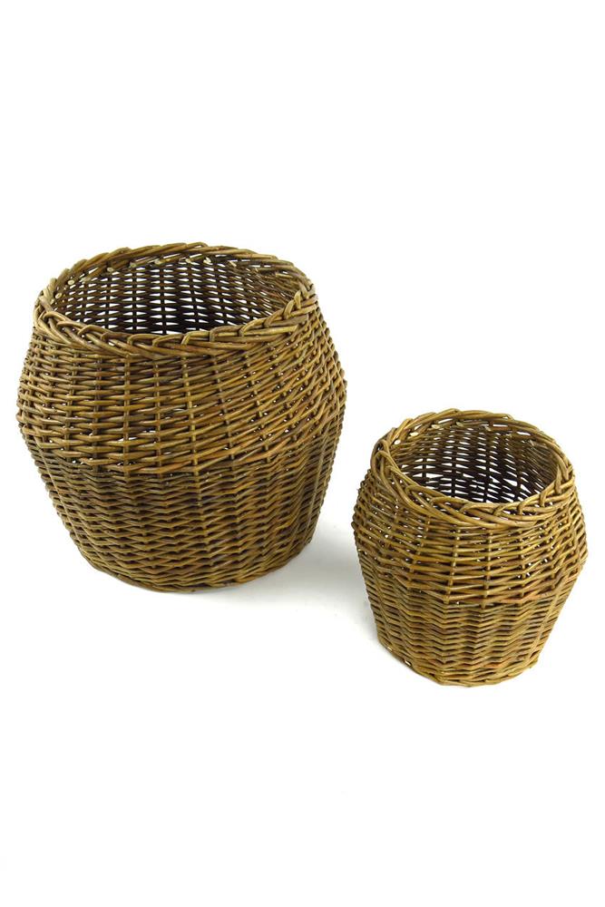 Cobra Baskets - Set of 2 | Bins, Baskets & Buckets | Modishstore - 2
