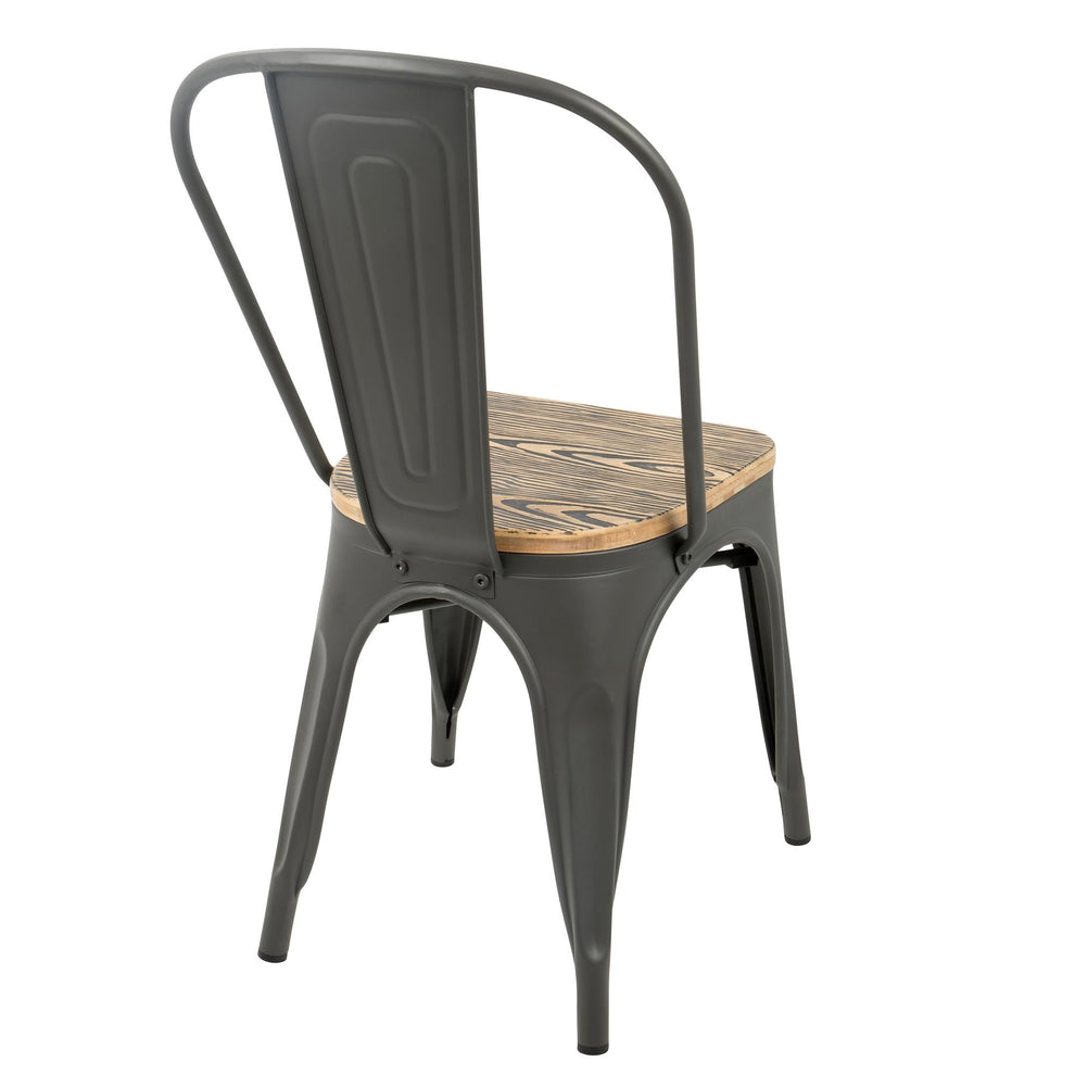 LumiSource Oregon Dining Set - Chair Set of 2 | Modishstore | Dining Chairs - 5