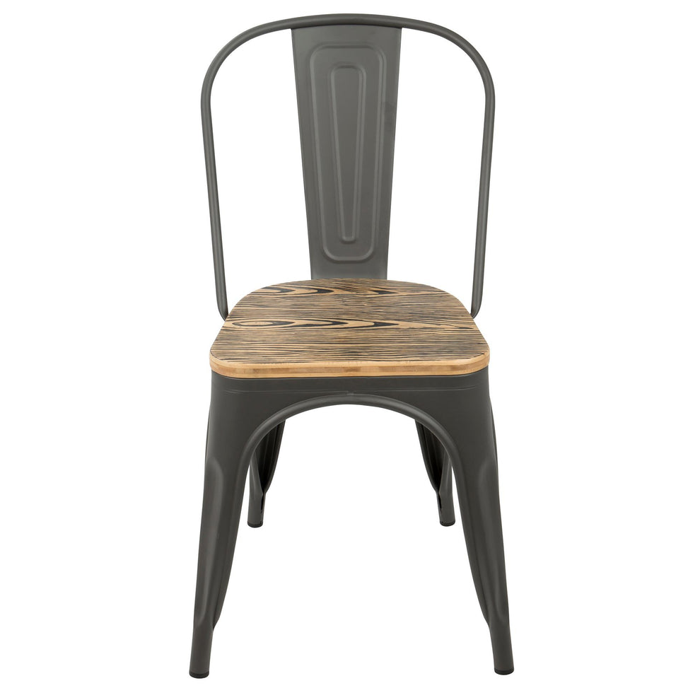 LumiSource Oregon Dining Set - Chair Set of 2 | Modishstore | Dining Chairs - 4