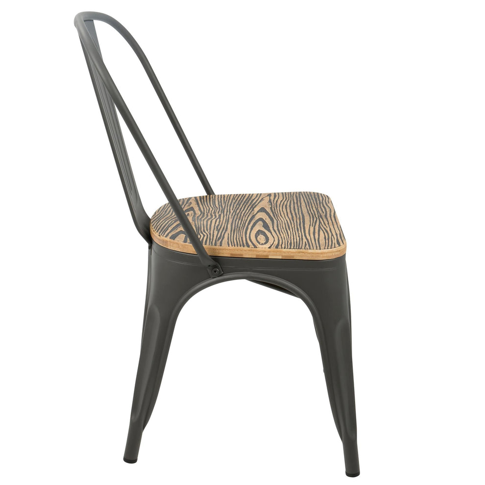 LumiSource Oregon Dining Set - Chair Set of 2 | Modishstore | Dining Chairs - 6