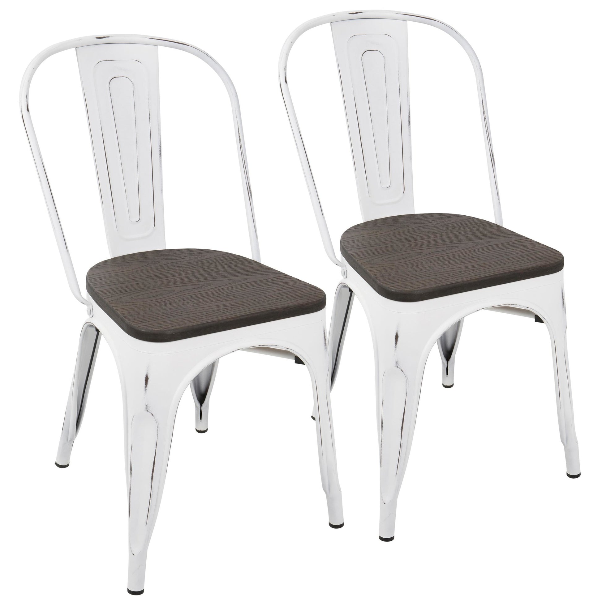 LumiSource Oregon Dining Chair Set of 2 | Modishstore | Dining Chairs - 15