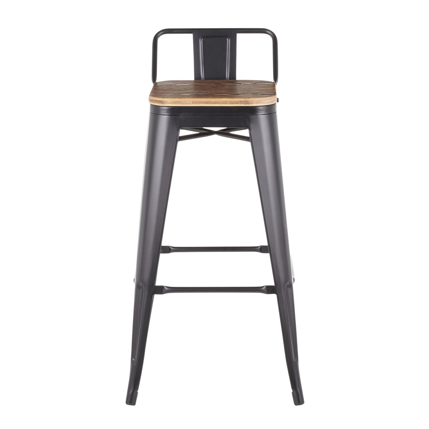 LumiSource Oregon Low Back Barstool - Set of 2-3