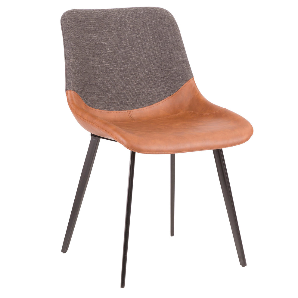 LumiSource Outlaw Two-Tone Chair - Set of 2 | Modishstore | Dining Chairs - 14