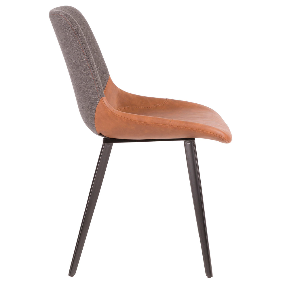LumiSource Outlaw Two-Tone Chair - Set of 2 | Modishstore | Dining Chairs - 16