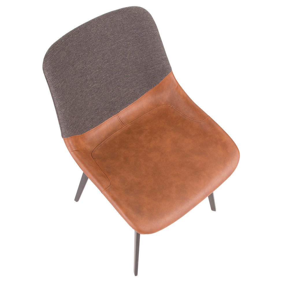 LumiSource Outlaw Two-Tone Chair - Set of 2 | Modishstore | Dining Chairs - 13