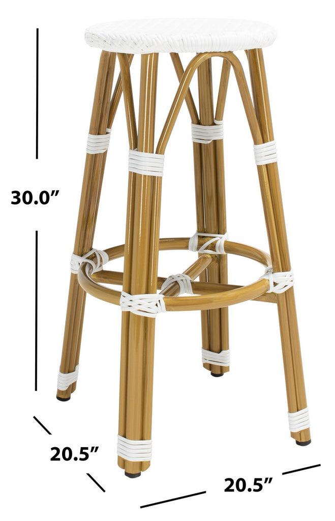 Safavieh Kelsey Counter Stool | Outdoor Stools & Benches |  Modishstore  - 5