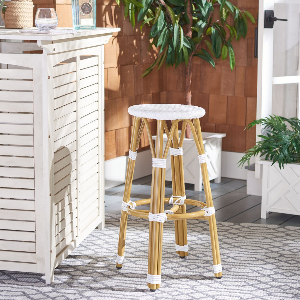Safavieh Kelsey Counter Stool | Outdoor Stools & Benches |  Modishstore  - 4