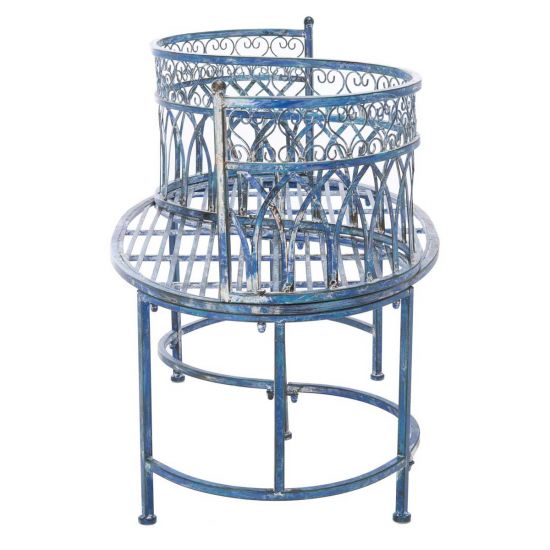Safavieh Lara Kissing Bench | Outdoor Stools & Benches |  Modishstore  - 8