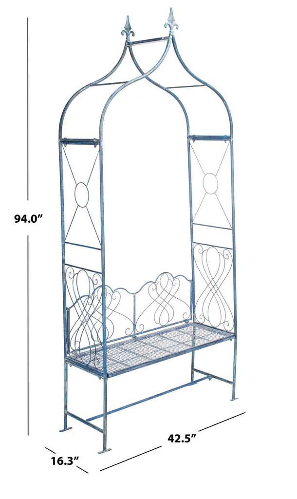 Safavieh Eloise Arbor | Outdoor Stools & Benches |  Modishstore  - 5