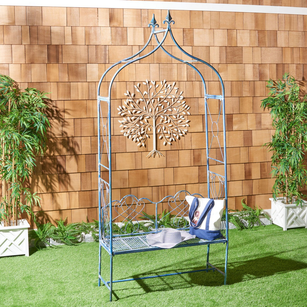Safavieh Eloise Arbor | Outdoor Stools & Benches |  Modishstore 