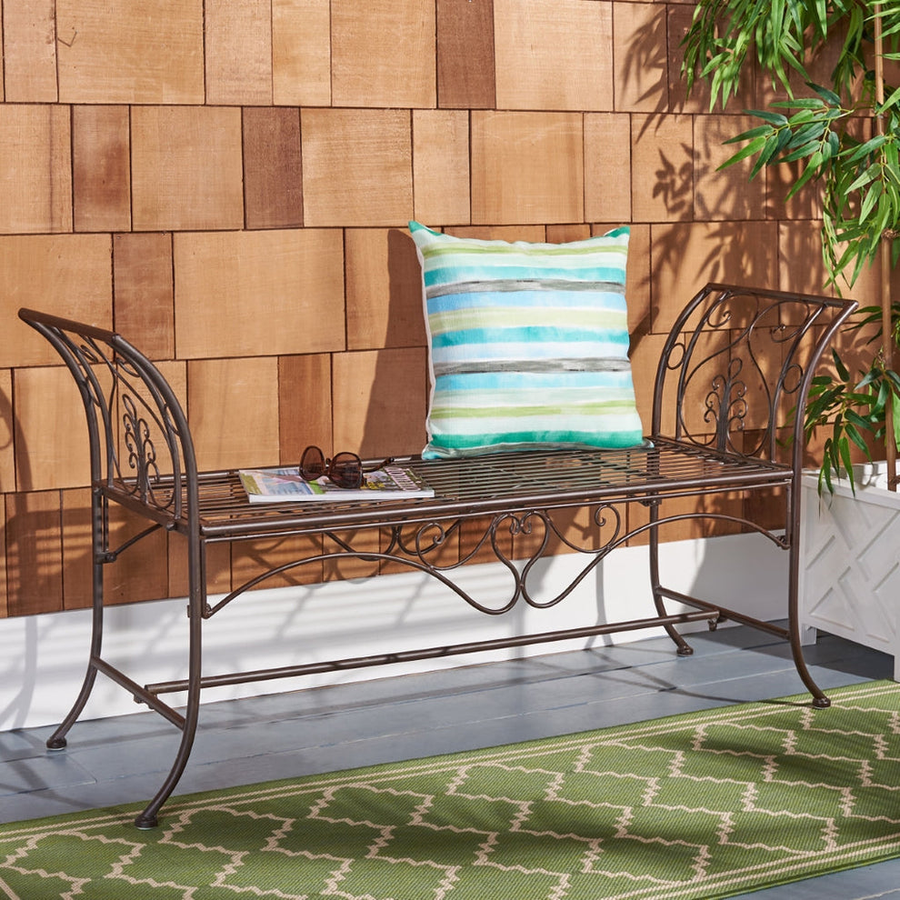 Safavieh Adina Bench | Outdoor Stools & Benches |  Modishstore 
