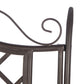 Safavieh Abner Wrought Iron 45.75-Inch W Outdoor Garden Bench | Outdoor Stools & Benches |  Modishstore  - 12