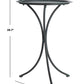 Safavieh KENSI BIRD BATH | Outdoor Tables | Modishstore - 6