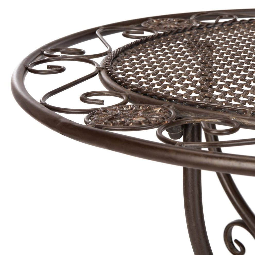 Safavieh Semly 3Pcs Bistro Setting | Outdoor Dining Sets | Modishstore - 7
