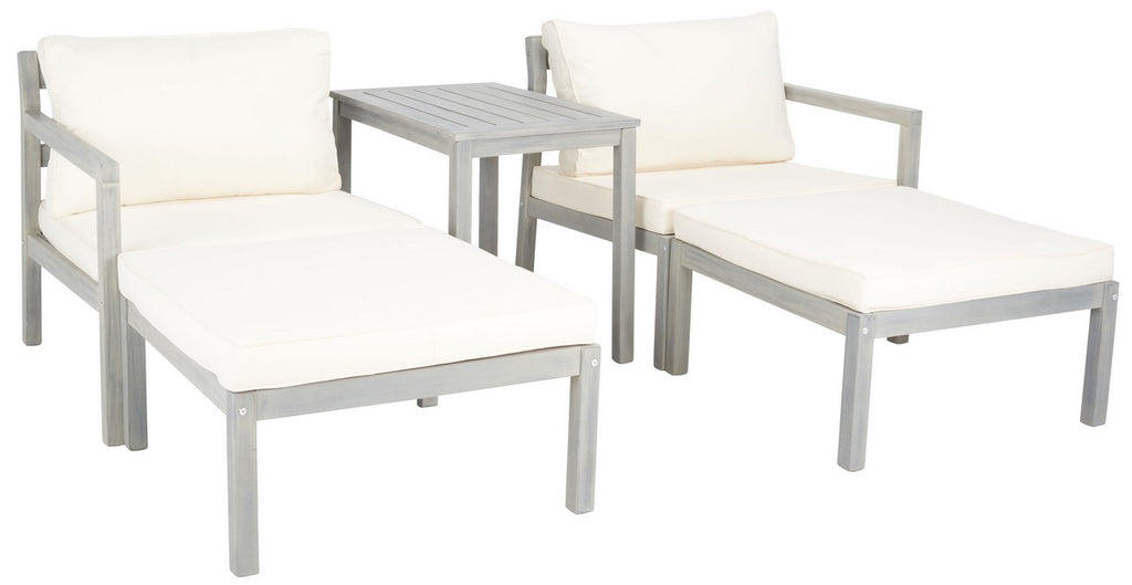 Safavieh Pratia 5Pc Outdoor Set | Outdoor Patio |  Modishstore  - 9